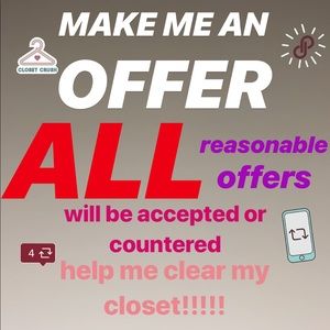 REASONABLE OFFERS ACCEPTED‼️